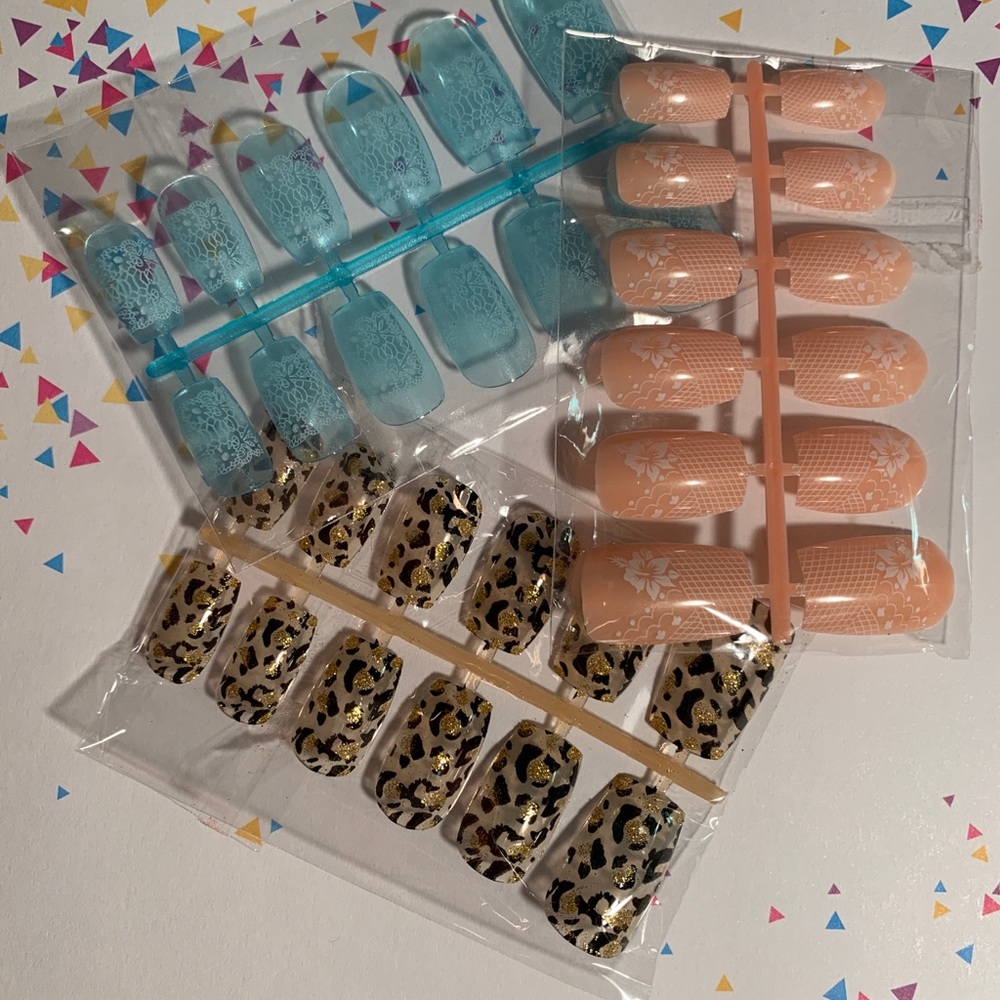 Fake Nail Set (3)